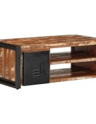 vidaXL Масичка за кафе Multicolour Масивна дървесина Reclaimed
