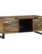 vidaXL Масичка за кафе Натурално Размер 100 x 54 x 40 см