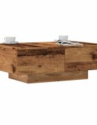 vidaXL Масичка за кафе от старо дърво 90x60x31 cm Инженерна дървесина