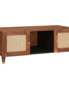 vidaXL Масичка за кафе Размер 100 x 54 x 40 см Солидно мангово дърво