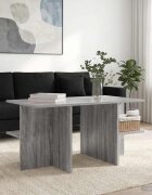vidaXL Масичка за кафе Сива сонома 87 x 50 x 45 см