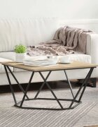vidaXL Масичка за кафе Сонома дъб 80 x 80 x 45 cm