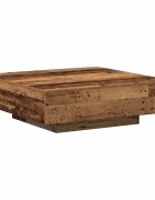 vidaXL Масичка за кафе Старо дърво 100 x 100 x 31 cm