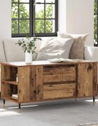 vidaXL Масичка за кафе Старо дърво 102 x 445 x 50 см