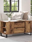 vidaXL Масичка за кафе Старо дърво 102 x 445 x 50 см