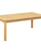 vidaXL Масичка за кафе Светъл акация 110 x 60 x 45 cm