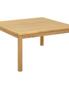 vidaXL Масичка за кафе Светъл акация 85 x 85 x 45 cm