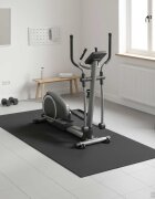 vidaXL Мат за спортна защита Черен 200 x 90 x 06 см Високоплътен PVC