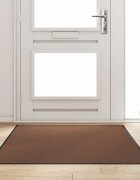vidaXL Мат за врата Кафяво и черно 120 x 180 cm 100% Полиамид