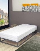 vidaXL Матрак 140x200 см 7 зони джобни пружини 20 см H3