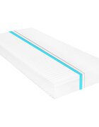 vidaXL Матрак 180x200 см 7 зони PU пяна 16 см H2 H3