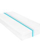 vidaXL Матрак 80x200 см 7 зони PU пяна 16 см H2 H3