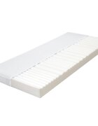 vidaXL Матрак 90x200 см 7 зони PU пяна 10 см H2 H3