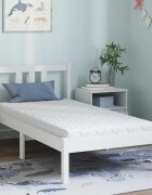 vidaXL Матрак Бяло 80 x 160 cm Жакардова материя