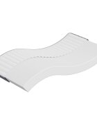 vidaXL Матрак от пяна средномек 100x200 см