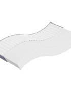 vidaXL Матрак от пяна средномек 100x200 см