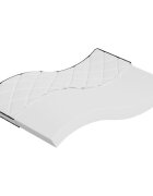 vidaXL Матрак от пяна средномек 140x200 см