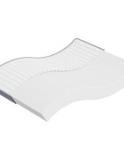 vidaXL Матрак от пяна средномек 160x200 см