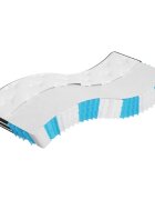 vidaXL Матрак покет пружини Medium 70x200 см