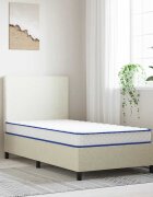 vidaXL Матрак с мемори пяна 200 х 90 х 17 см мек