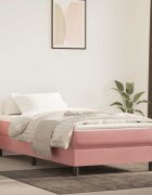 vidaXL Матрак с покет пружини 100 x 210 x 20 см Розово