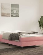 vidaXL Матрак с покет пружини 120 x 220 x 20 см Розово