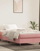 vidaXL Матрак с покет пружини 90 x 210 x 20 см Розово