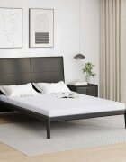 vidaXL Матрак Средно твърдо 140 x 190 cm Бяло