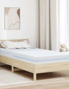 vidaXL Матрак Средно твърдо 90 x 200 cm Бяло