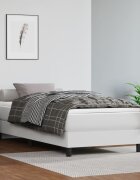 vidaXL Матрак за легло с покет пружини средна твърдост бял 120x190x20 см плат
