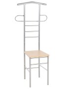 vidaXL Мъжки камериерски столове 2 бр метал