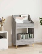 vidaXL Медийни рафтове Сив Сонома 705 x 46 x 112 см