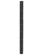 vidaXL Мембрана за плевели черна 15x100 м полипропилен