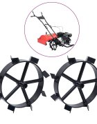 vidaXL Метални колела за 65 HP бензинова мотофреза 2 бр
