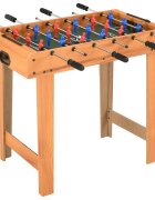 vidaXL Мини футболна маса 69x37x62 см клен