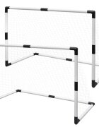 vidaXL Мини футболни врати за деца 2 бр 915х48х61 см