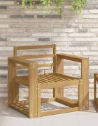 vidaXL Модул с подлакътници 2 бр. Бяло 585 x 10 x 61 см