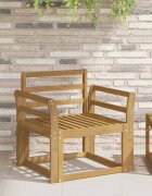 vidaXL Модул с подлакътници 2 бр. Бяло 585 x 85 x 60 см