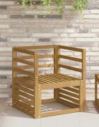 vidaXL Модул с подлакътници 2 бр. Бяло 59 x 4 x 73 см
