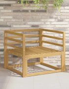 vidaXL Модул с подлакътници 2 бр. Бяло 79 x 4 x 73 см