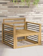 vidaXL Модул с подлакътници 2 бр. Бяло 80 x 6 x 61 см