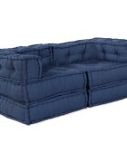 vidaXL Модулен диван 2 бр. Текстил Индийски 140 x 70 x 56 см