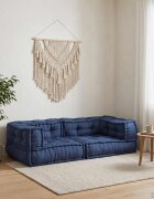 vidaXL Модулен диван 3 бр. Текстил Индийски 140 x 70 x 36 см