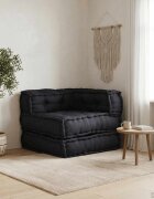 vidaXL Модулен диван антрацит 70x70x54 плат
