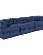 vidaXL Модулен диван Текстил Индийски 210 x 70 x 56 см
