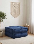 vidaXL Модулен диван Текстил Индийски 70 x 70 x 36 см