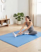 vidaXL Мокети 40 бр. Синьо 144 м² EVA Пяна