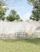 vidaXL Мрежа против комари за градината 220 mesh Бяло 3 x 6 x 25 m