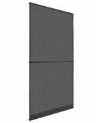 vidaXL Мрежа против насекоми с панта Антрацит и черен 120 x 240 cm