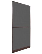 vidaXL Мрежа против насекоми с панта Кафяв и черен 100 x 215 cm